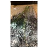 DILATATA Fake Hanging Plants Artificial Hanging Plants 181 Leaves Faux Wandering Jew Hangings Leaves Plant for Wall Shelf Home Indoor Outdoor Decor - 5 Pack