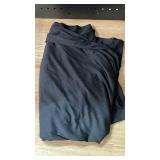 Hezuzo Spandex Table Cover for 6Ft or 4fT or 8ft Table Universal Fitted Stretch Tablecloth for Party, Banquet, Wedding and Events-Black