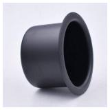 2Pcs Metal Sofa Recliner-Handles Cup Holder Insert Replacement Drink Can Holder for Sofa Boat Rv Couch Car Truck Poker Table, Black