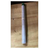 Frosted Glass Window Film Sun Blocking Window Tinting Film for Home, Static Clings Removable Frosting Bathroom Door Window Covering, 17.5 inch x 78.74 inch, White-Grid