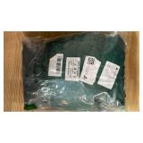 BAOLIZEGAO Christmas Dark Green Faux Fur Plush Throw Pillow Covers 18x18 Set of 2 Fuzzy Striped Soft Cozy Pillowcase Luxury Decorative Pillows Square Fluffy Cushion Covers for Couch Sofa Bed