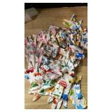 Xtinmee 20 Pairs Eczema Gloves for Kids Cotton Moisturizing Gloves for Sensitive Irritated Skin Eczema Reusable Elastic Hand Cover Soft and Does Not Hurt(Age 3-4 Years)