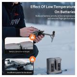 STARTRC PHOTO Lipo Battery Thermostatic Heating Bag for DJI Mini 5 Pro 34 ProMini 4kNEO 2Mavic 4 ProAvata 2Air 3S Battery