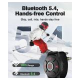 Muslecid Bluetooth Lighting Media Button, IPX7 Water-Resistant Remote Control for Steering Wheel Car Bike Motorbike Boat Powersports, Remote Selfie Music Headphones Control Button