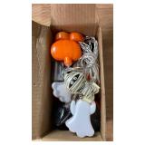 shuangjishan Halloween String Lights Indoor: 9.84 FT 20 LED Battery Operated Pumpkin Ghost Cat Lighted Decorations  8 Modes Waterproof Timer for Window Porch House Room Bedroom Party Decor