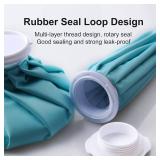 Ice Bag, Ice Packs for Injuries Reusable 11\, Hot Water Bag for Pain Relief, Hot and Cold Therapy, Large Ice Packin