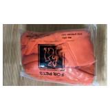 KOOLTAIL Fall Dog Hoodie - Soft and Warm Dog Thanksgiving Sweater with Leash Hole and Pocket, Pet Winter Coat, Cold Weather Clothes Sweatshirt for Small Medium Large Dogs Puppy Cat Boys Girls, Orange 