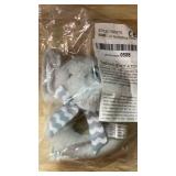 Bearington Collection Baby Lilft Spout, 5.5 in Gray Elephant Plush Stuffed Animal - Baby Elephant Stuff - Newborn Toys