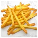 Realistic Fake French Fries (10-Pack) - Faux Food Props for Dollhouse Miniatures, Photography, Crafts, and Displays