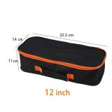 3pack Tool Pouch with Zipper Utility Small Tool Bag for Screw Plier Wrench Screwdriver Mechanic Car Vacuum Men garden Hand Power Tool Storage Organizer (12 Inch)