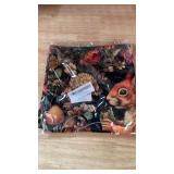 BUJSP Vintage Dark Floral Squirrel Pillow Covers 18x18 Double-Sided, Dark Cottagecore Decor, Rustic Botanical Squirrel Wildlife Decorative Throw Pillow Covers for Home Bedroom Living Room