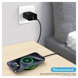 Pixel 9 Pro 9A Wireless Fast Charging Pad for Google Pixel 10 9 Pro XL Fold 8 8A 7 7A 6 5,2Pack 15W Samsung S25 Wireless Charger Android Phone Station for Galaxy S25 S24 S23 S22 S21 S20 Ultra