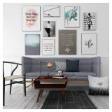 All-in-One Picture Hanging Tool, Picture Hanger, Picture Frame Level Ruler, Portable Picture Leveling and Hanging Tool, Perfect to Hang Pictures, Mirrors, TVs, and Shelves