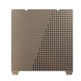 Imdinnogo 3D Printer Platform Upgraded 235×235mm Gold Pattern Build Plate for Crealty K1 K1C: Dual Sided Smooth Hexagonal  Plaid Hologram Flexible Spring Steel Sheet