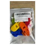 Heartfeltyire Soda Can Opener Tool 6 Pcs Colorful Easy Manual Hand Plastic Protector Ring Lift Rated Beer Covers Tabs Lids for Cold Drink Aluminum Beverage Shields from Dust