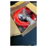 Bang4buck Portable Intelligent Electric Pressure Washer Pump 100W 160 PSI 12V Portable Pressure Powerful Washing Kit with 21.3 Feet PVC Hose for Home, Car, Garden, Projects (100 W-Black Hose)