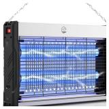 Mosiller Electric Bug Zapper, 3000V High Voltage Indoor Mosquito Zapper, Powerful Hangable LED Bug Zapper for Fly, Mosquito, Moth, Gnat, Trap with Removable Washable Tray for Home Patio Backyard