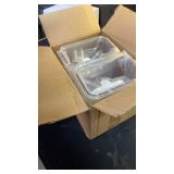 Hordely 61OZ Laundry Detergent Dispenser Container, 2 Pack Liquid Laundry Dispenser, Plastic Detergent Dispensers for Laundry PowderFabric Softener with LabelsTray, Clear