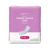 Amazon Basics Incontinence Pads for Women Long, Bladder Control, Postpartum, Maximum Absorbency, Unscented, 39 Count
