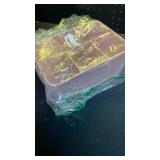 LAFARA Multipurpose Caddy Organizer with Handle and Adjustable Divider, Portable Art Supply Storage Organizer for Art Craft Supplies, Dorm, Classroom, Office, Bathroom, Shower, Cleaning, Makeup (Pink)