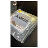 H.VERSAILTEX Stretch Velvet Loveseat Covers for 2 Cushion Couch Covers for Living Room Sofa Covers Slipcovers with Non Slip Straps Bottom, Ultra Thick Comfy Velour (Width 58\-72\in, Stone Blue)in