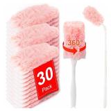 KeFanta Heavy Duty Duster Refills Kit for Swiffer Duster, 4X Microfiber Multi Surface Dusters for Cleaning with 3 ft Extended Handle, 1 Short Handle, 30 Refills