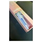 NOVUS 1.25 Inch Automatic Rotating Curling Iron for Effortless Waves and Beach Curls, Auto Hair Curler with 60M Ions Anti-Scald, Fast Heating for Hair Styling (Purple)