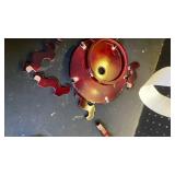 Geetery 2 Pcs 4 to 12 in Wooden Plant Stands Indoor Chinese Oriental Plant Stand for Vase Fishbowl Flower Pot Lamp Redwood Base Vintage Display Rack Decor(8 Inch)