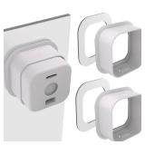 Teccle 2 Pack Window Mount for Blink Mini 2 , Through Window Use Blink Mini 2 Indoor Camera , No Indoor Reflections , No-Drill Adhesive Camera Holder