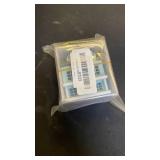 Miniature Cottage for Dollhouse Accessories Desktop Decor Wooden Mini House Storage Decoration Ornament Nice Present for Miniature Lovers (Blue)