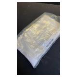 Barossa Design Fabric Snap-in Shower Curtain Liner Replacement, Removable and Washable, Hotel Style, 70x54, White