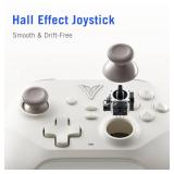 FLYDIGI DuneFox Wireless Controller, Hall Effect Joysticks and Triggers, Grip Vibration, 3 Connection Modes, Multi-Platform Controller for PCNSAndroidLaptop