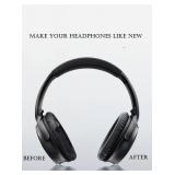 Headphones Replacement Ear Pads Cover,for Bose Quietcomfort QC15 QC25 QC35 35 ii Headsets (Black)