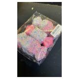 LANGXUN 6pcs Candy Land 2025 Xmas Birthday Party Wedding Suppiles Decoration, Hanging Candy Cane Christmas Tree Décor, Christmas Decorative Hanging Ornaments Crafts