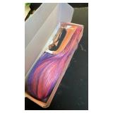 SEIKEA Ponytail Extension, 18\ Lightweight Straight Claw Clip in Hair Extensions Ponytail, Colored Hair for Kids, Crazy Day Accessories for Girls Synthetic Hairpiece Pink Purplein