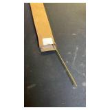 uxcell 2Pcs H62 Brass Round Tube, 2mm OD 0.5mm Wall Thickness 300mm Length Seamless Precision Straight Pipe Tubing for DIY Projects Crafts Gardening Industry Precision Applications