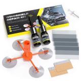 LOMEEN Windshield Repair Kit, 2025 New Package Windshield Crack Repair Kit with Enhanced Injection Head., Long-Lasting for Windshields, Windows, Mirrors, All Crack Types