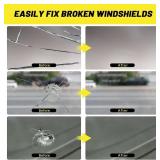 LOMEEN Windshield Repair Kit, 2025 New Package Windshield Crack Repair Kit with Enhanced Injection Head., Long-Lasting for Windshields, Windows, Mirrors, All Crack Types