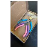 3 Pcs Jewelry Pliers Set - Needle Nose, Round Nose and Wire Cutters for Jewelry Making, Repair and Crafts?Wire Wrapping Beading Crafts Pliers