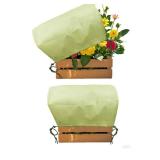 EJW 3 Piece Freeze Protection for Plants, (23.8ftft x 11.8ftft x 11.8ftft) Frost Cloth for Plants?Plant Protectors for Winter?Frost Blankets for Plants? Used for Flower pots, Flower Boxes, Small Plant