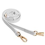 SEAVILIA PU Leather Purse Strap Replacement Crossbody Adjustable Long Thin Handmade Shoulder Handbags Strap