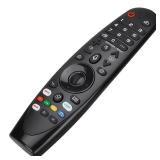 Voice Magic Remote for LG OLED QNED NanoCell Webos Smart TV Magic Remote Control Replacement AKB75855501 AN-MR20GA MR19BA MR21 MR22 MR23 MR24 GA GN GC MR18BA MR650A, with Pointer Function