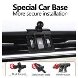 LUNQIN Car Phone Holder Mount for 2021 2022 2023 2024 Jaguar F-PACE SUV SVR?2021-2024 Jaguar XF Auto Accessories Interior Decoration Mobile Cell Smartphone Bracket