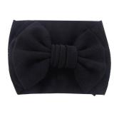 LDDCX Bows for Baby Girls Headband, Newborn Bows Headbands Baby Hair Bows Hairbands Hair Accessories.(FD104) (Red Black)