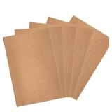 salbsever Clay Mat 5 Pack Non Skid Mat Nonstick Heat-Resistant Polymer Clay Craft Mat for DIY Crafts Projects, Clay Pottery, Bake Clay Tool Oven, 11.8 x 7.9 Inches, Copper, 579043_1_UwrFz7adx