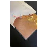 salbsever Clay Mat 5 Pack Non Skid Mat Nonstick Heat-Resistant Polymer Clay Craft Mat for DIY Crafts Projects, Clay Pottery, Bake Clay Tool Oven, 11.8 x 7.9 Inches, Copper, 579043_1_UwrFz7adx