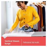 BlackDecker Elite Pro-Series Steam Iron, 6 Settings 1700 Watt, Navy