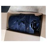 Bubble Machine, Automatic 18000 Per Minute Big Bubbles Blower Maker for Kids Toddlers with 2 Speeds,6 Wands,Operated by Plugin or Batteries for OutdoorIndoor Birthday Parties,Wedding (Black)