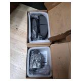 AUTOMUTO D1058 and D1057 Front Rear Ceramic Brake Pads Set fit For 2005-2017 Chrysler 300,2009-2017 Dodge Challenger,2006-2017 Dodge Charger,2005-2008 Dodge Magnum