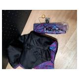 DiBanGu Purple Waistcoat and Tie Set for Men Business Dress Suit, Wedding